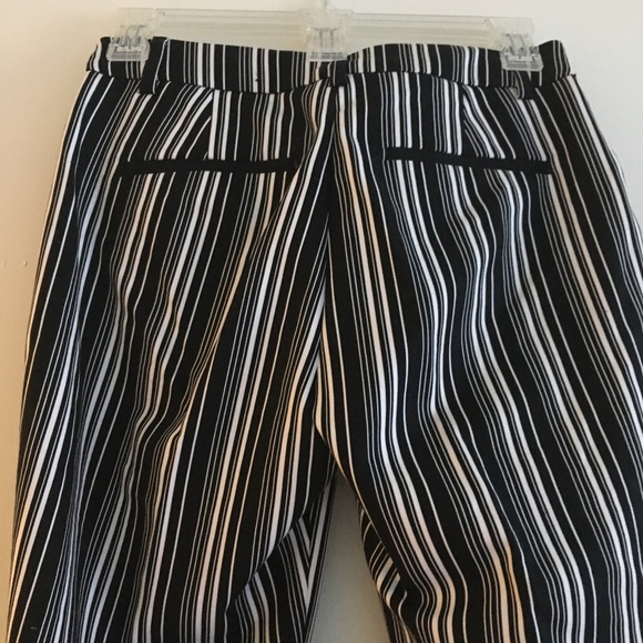 Express black/white stripe pants - Picture 3 of 8